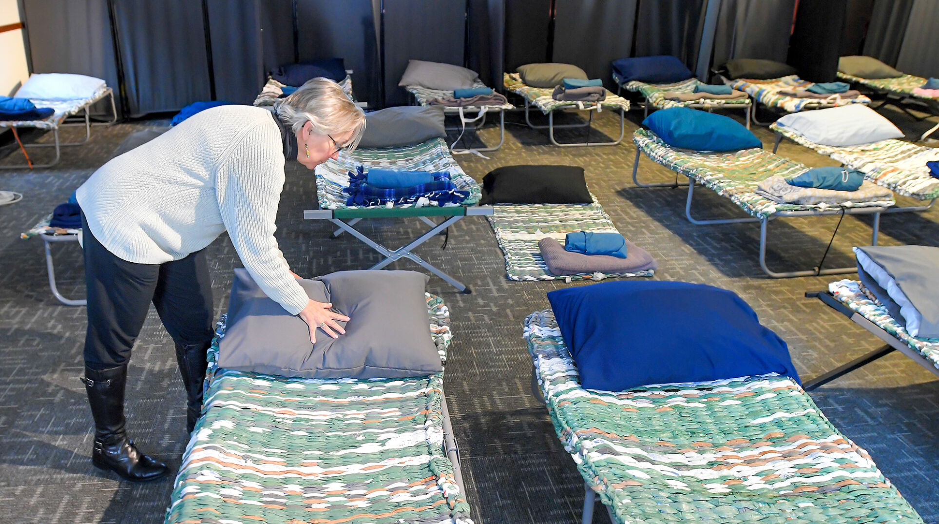 Logan's warming center gives homeless people a safe, warm place to sleep during winter